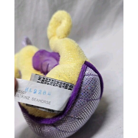 Ganz Webkinz LIL' KINZ SEAHORSE 6" Plush STUFFED ANIMAL Toy- No Code - Picture 5 of 6